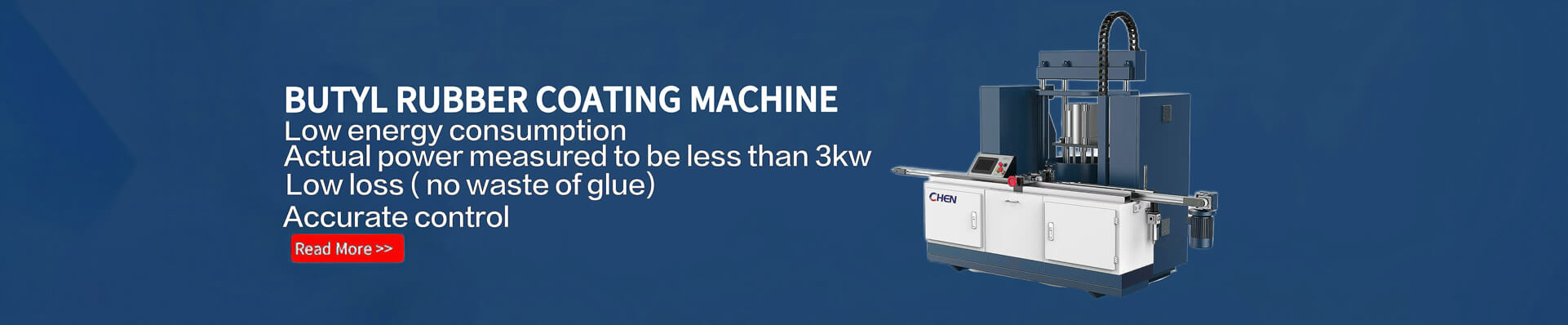 BUTYL RUBBER COATING MACHINE