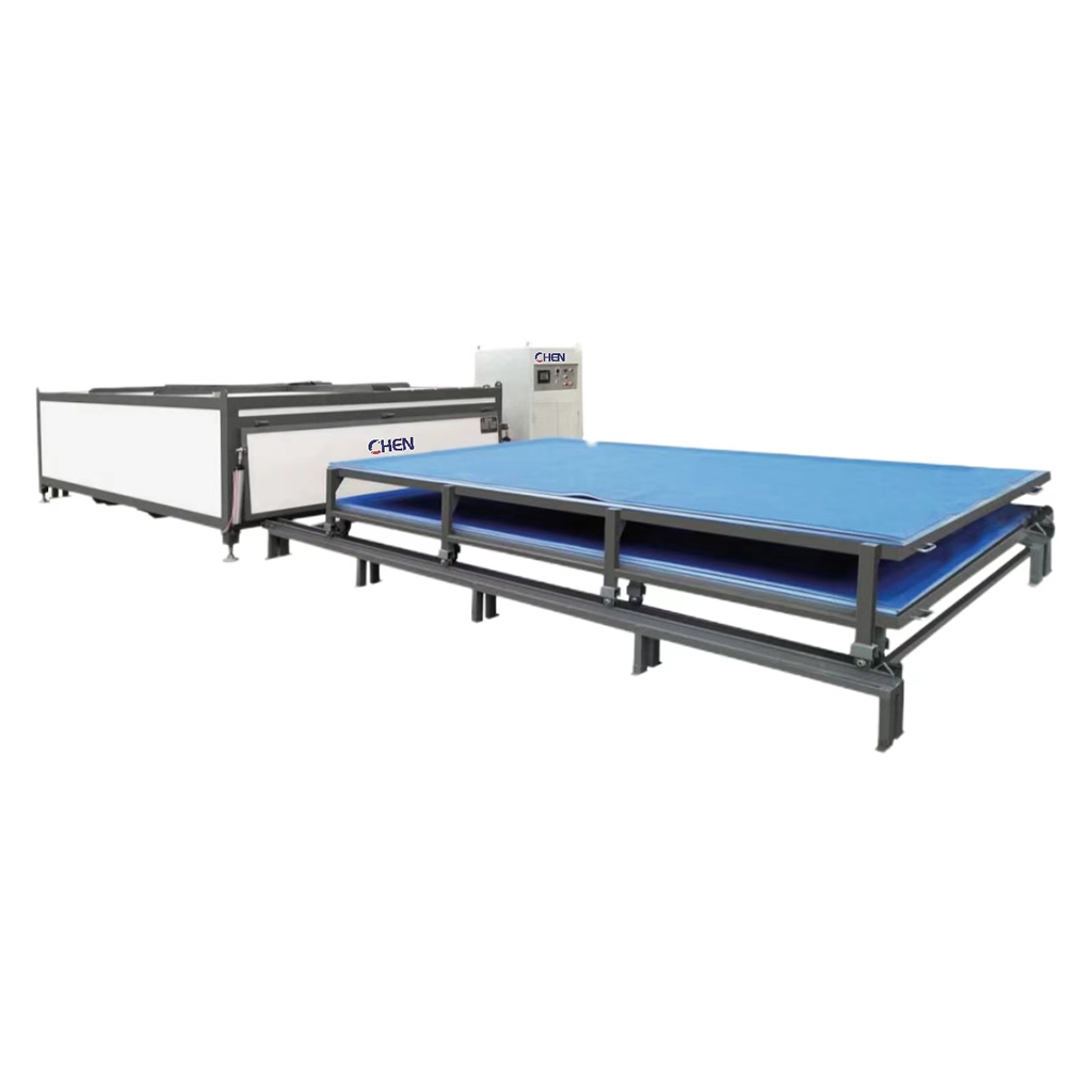 Double-Layer, Double Track EVA Laminated Glass Machine