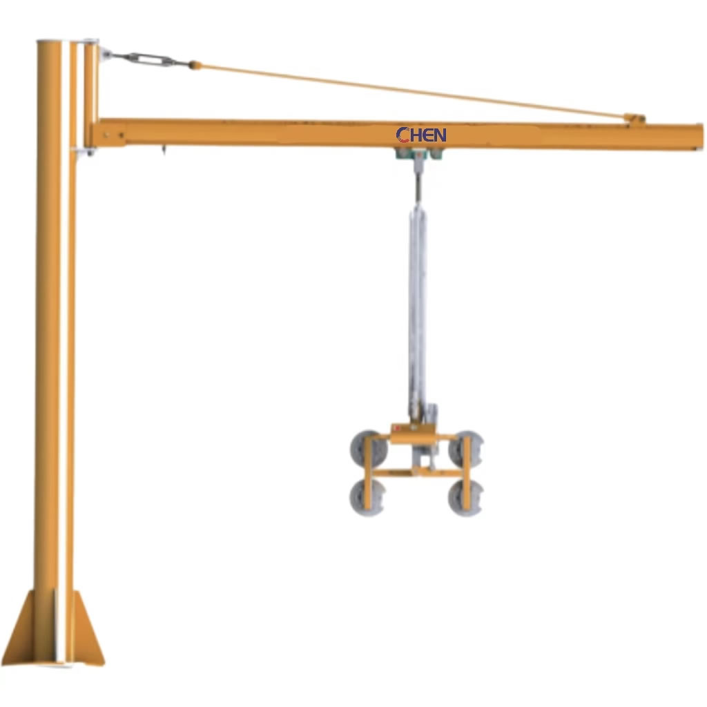 Rotating Pneumatic Vacuum Glass Lifter Sucker